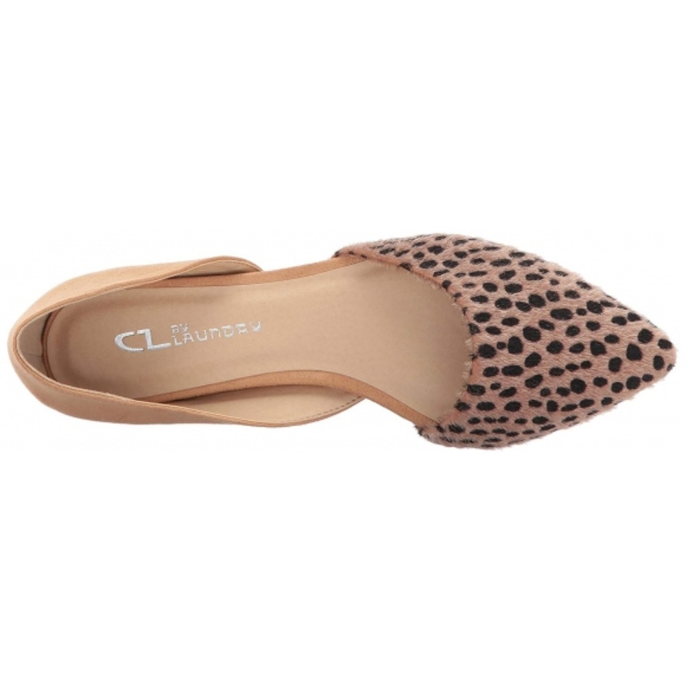 CL by Chinese Laundry Women's Hearty Pointed Toe Flat, Cheetah, 8.5 M US - NEW - Picture 5 of 7